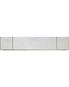 Jonction basse 90° Nature Blanche