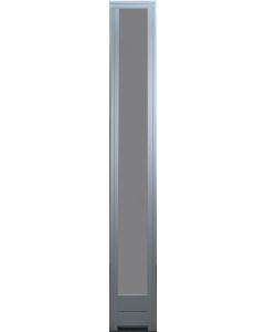Fixe Lateral Bois Exo Prepeint Blanc H215 x L20 Cote Tableau