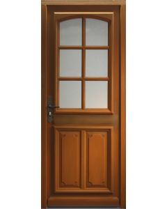 Porte d'entrée Bois vitrée, Marine, H,200xl,80 p, droit Côtes Tableau