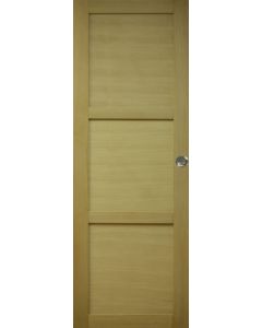 Porte Coulissante bois Ayous 3 Panneaux H204 x L73 et 2 Coquilles
