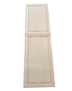Porte de cuisine Florale Saumon H2004xL595
