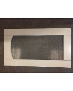 Porte de cuisine Nature Blanche H700xL400 1porte vitree