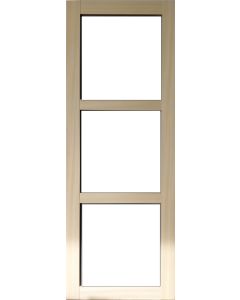 Porte Coulissante bois Ayous Vitrage transparent H204 x L83