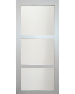[JAMAIS UTILISE] Porte Coulissante Greyria RAL7035 Vitrée H204 x L83 GD MENUISERIES