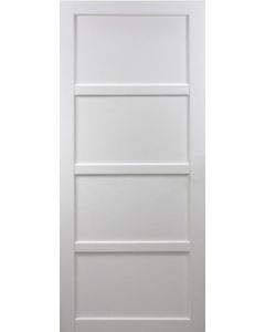 Porte Coulissante Tamera blanc 4 panneaux H204 x L93