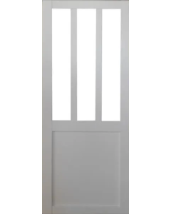 [JAMAIS UTILISE] Porte Coulissante Atelier Blanc H204 x L93 GD MENUISERIES