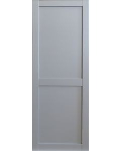 Porte Coulissante Athena 2 Panneaux RAL7035 H204 x L73