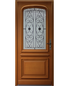 Porte d'entrée Bois vitrée, Adele 2, H,215xl,90 p,gauche Côtes Tableau