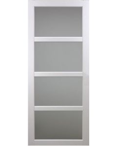 [JAMAIS UTILISE] Porte Coulissante Tana blanc Vitrée H204 x L93 GD MENUISERIES