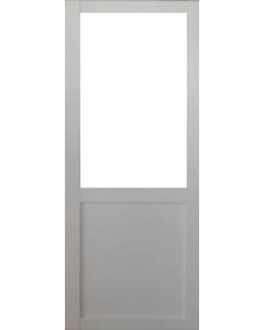 Porte Coulissante Atelier Blanc H204 x L93 sans meneau