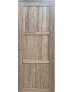 Bloc Porte Frake 3 Panneaux H204 x L73 Poussant Droite Côtes Tableau