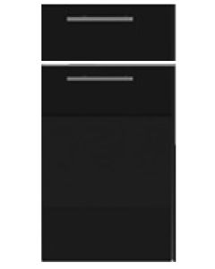 Porte de cuisine Lumi onyx H700xL400 1 porte + 1 tiroir Vendu séparement kit tiroir