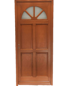 Porte d'entrée Bois vitrée, Ferji, H,215xl,90 p, droit Cote Tableau