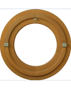 Oeil De Boeuf Bois H80 x L80 Côtes Tableau