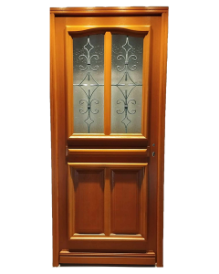 Porte d'entrée Bois vitrée, Vauban, H,200xl,80 p,gauche Côtes Tableau