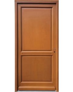 Porte d'entrée Bois Pleine, Eyden, H,215xl,90 p,gauche Cote Tableau