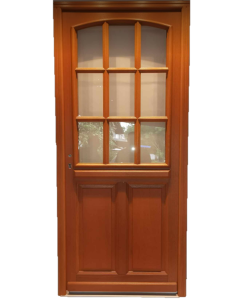 Porte d'entrée Bois vitrée, Agatha, H,215xl,90 p, droit Cote Tableau