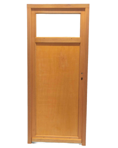 Porte De Service Bois Pagos, H,200xl,80 p,gauche Côtes Tableau