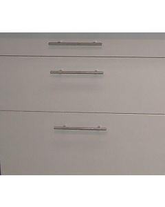 Porte de cuisine Lumi ivoire H700xL600 3 tiroirs Vendu séparement kit tiroir